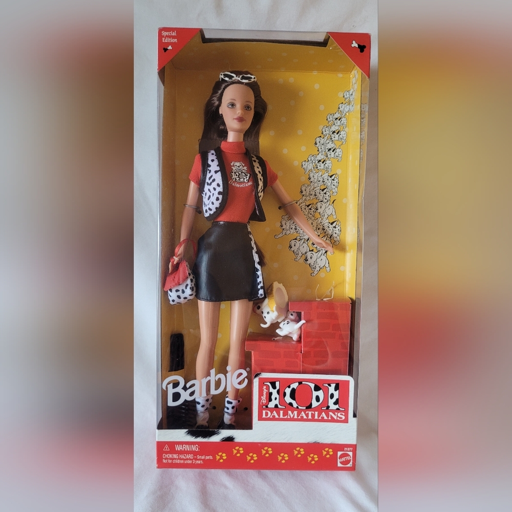 Dalmatian Print Barbie Doll with Accessories